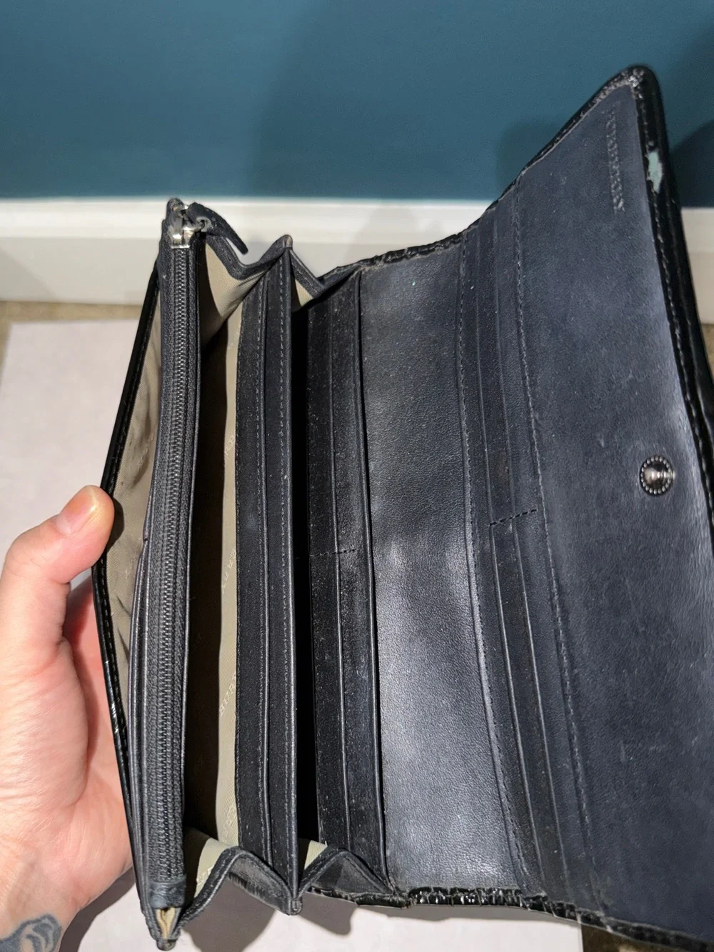 *AUTHENTIC* Vintage Burberry Nova Check Tri-Fold Wallet